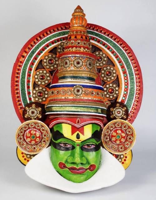 South Indian green face mask
