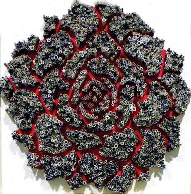 Red rose coil
