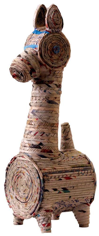 Rolled Paper Horse