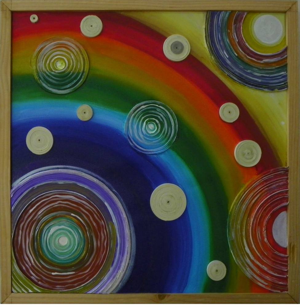 Untitled (Rainbow Rings)